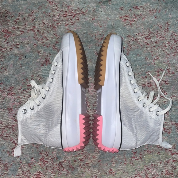 Women’s Converse Run Star Hike - Concrete heat white - size 8 🩷 - Picture 3 of 8